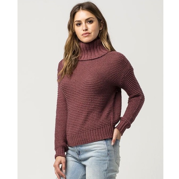 π₯π₯BILLABONG - CHUNKY TURTLE NECK SWEATERπ₯π₯ - Picture 6 of 7